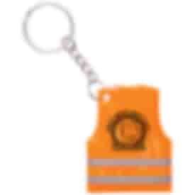 Safety Vest Reflective Keychain