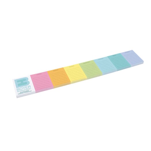 Bic® 12" X 2" Adhesive Notepad- 50 Sheet