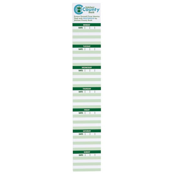 Bic® 12" X 2" Adhesive Notepad- 50 Sheet