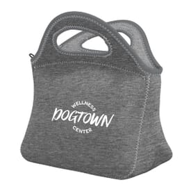 Heathered Jersey Lunch Bag