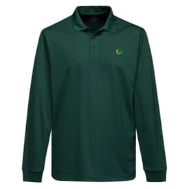 Men's Everyday Long Sleeve Polo - Embroidery