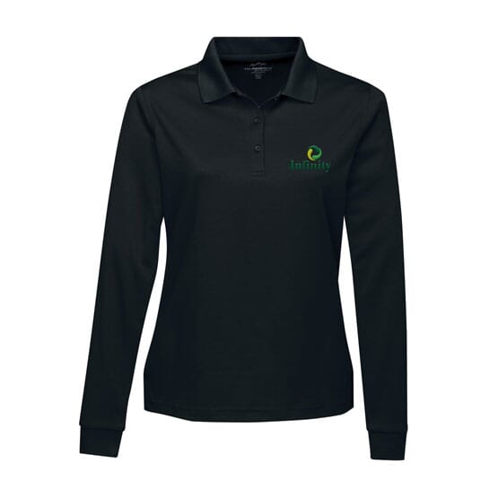 Ladies' Everyday Long Sleeve Polo - Embroidery