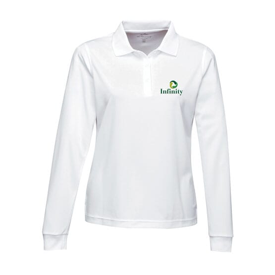 Ladies' Everyday Long Sleeve Polo - Embroidery