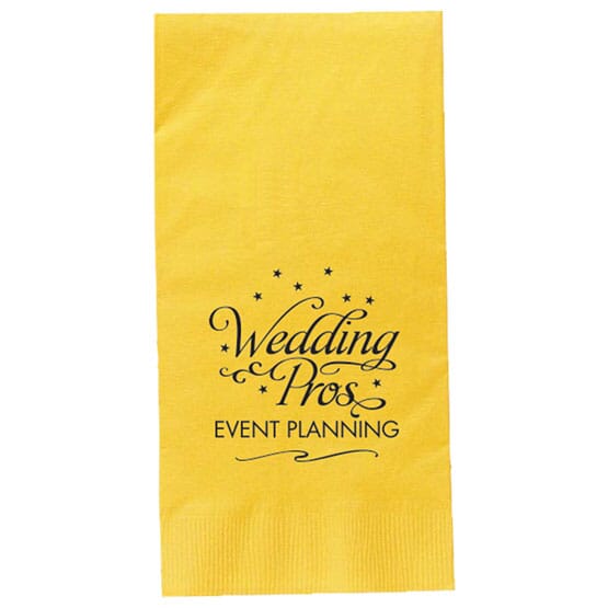 Colored 1/8 Fold Dinner Napkin