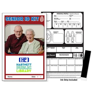 Senior safety identification kit