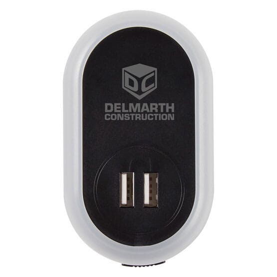 USB AC Adapter With Nightlight