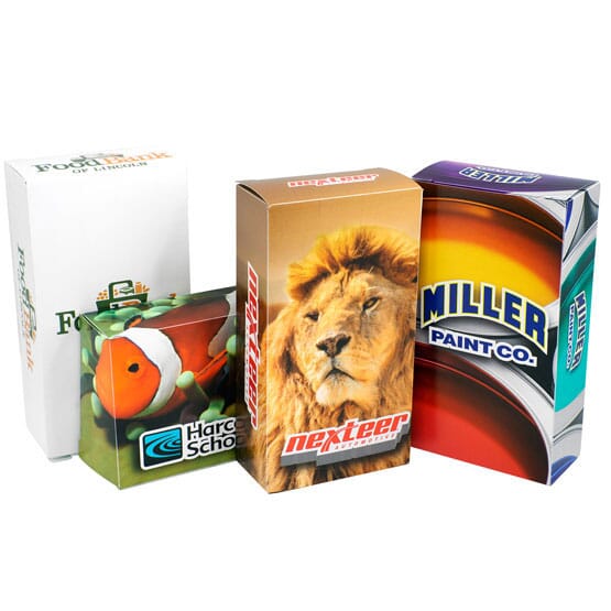 4" X 2" Gift Box - Full Color
