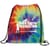 Funky Tie-Dye Drawstring Backpack