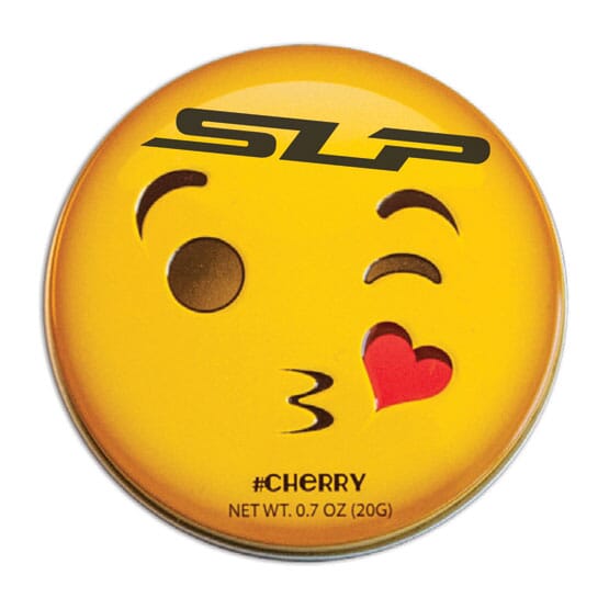 Emoji Cherry Mints Tin Kissy Face Promotional Giveaway Crestline