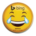 Emoji Lemon Mints Tin- Laughing