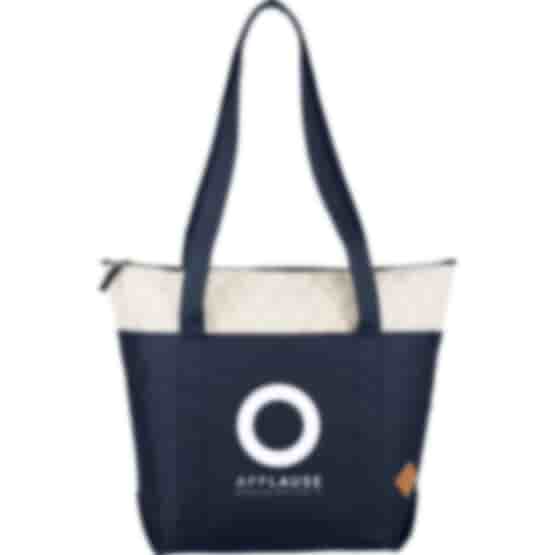 Uptown Zippered Boat Tote