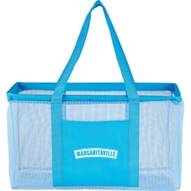 Oversized Mesh Utility Tote