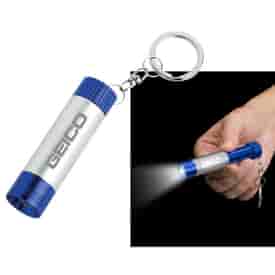 Logo Bright Keychain Flashlight
