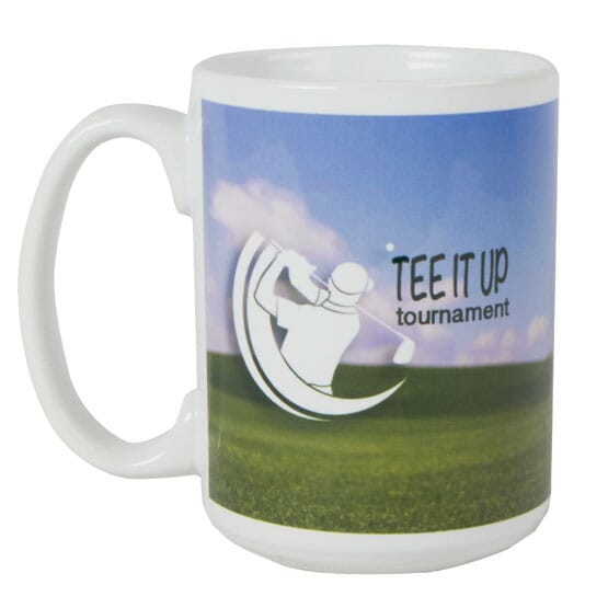 15 oz Full Color Ceramic Mug