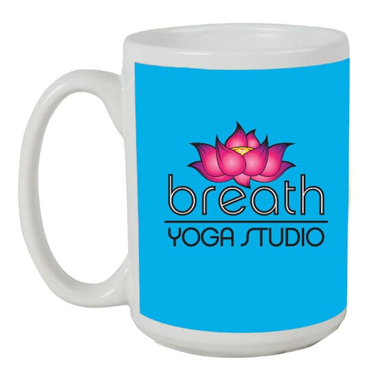 15 oz Full Color Ceramic Mug