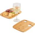 plate set in use