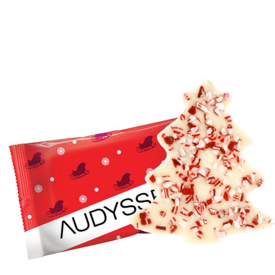 Individually Wrapped Peppermint Bark Candies