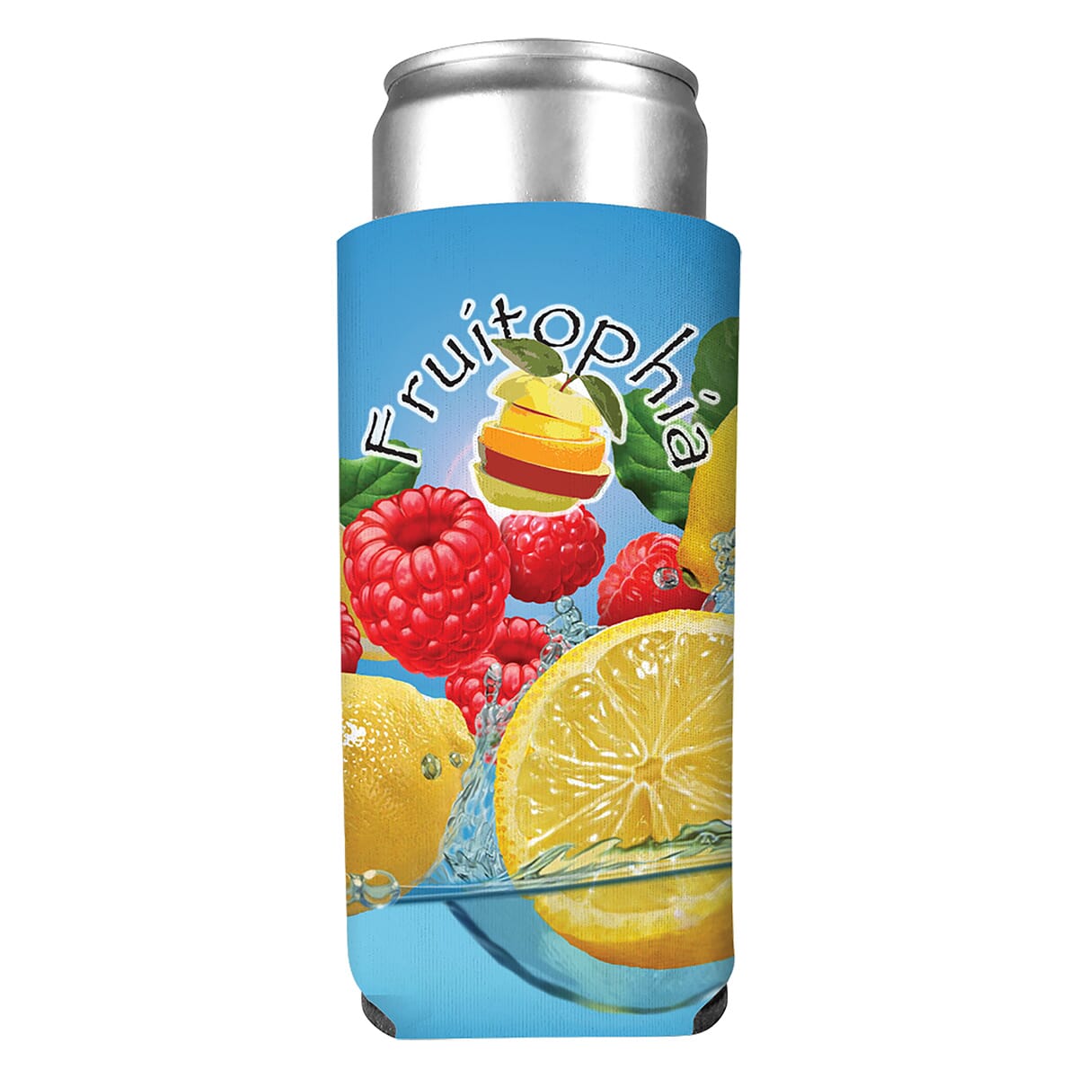 12 oz Full Color Foam Can Cooler 