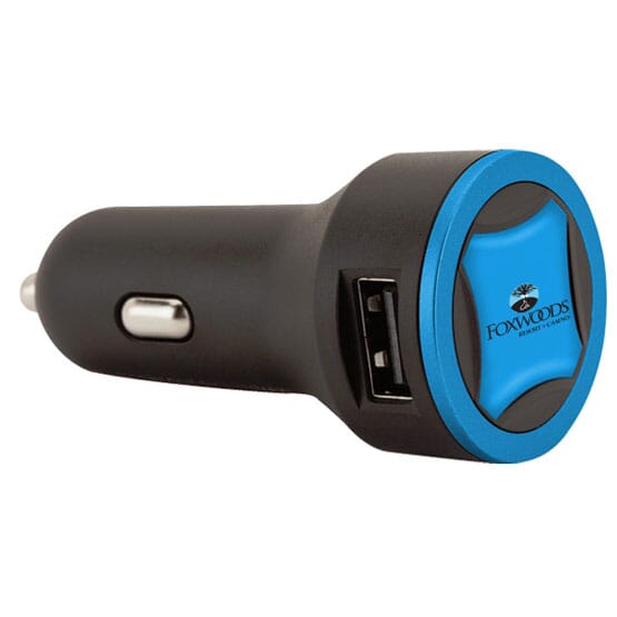 Color Accent Dual USB Car Charger