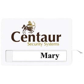 3" x 2" Atlanta Economy Name Badge