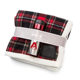 Plaid Blanket Tumbler Set
