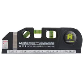Combination Laser Level and Tape Measure