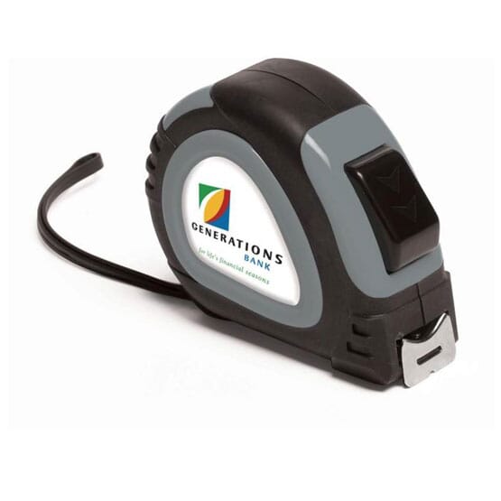25 ft Auto Lock Tape Measure-Full Color