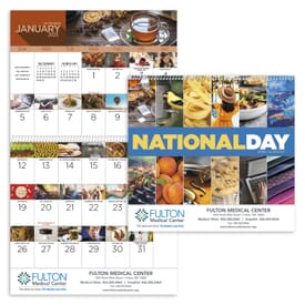 2025 National Days Wall Calendar