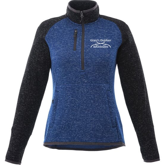 Half Zip Sweater Knit Jacket-Women's