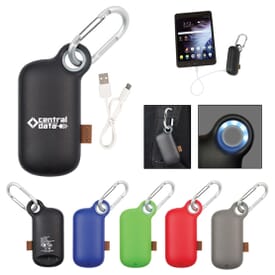 Portable Power Bank with Carabiner