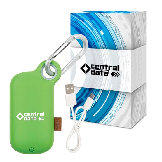 Portable Power Bank with Carabiner