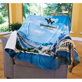 Foto Vision™ Plush Throw Blanket