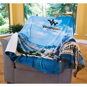 Foto Vision™ Plush Throw Blanket