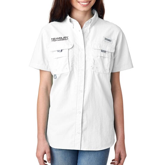 Ladies' Columbia® Bahama™ II Short-Sleeve Shirt - Promotional