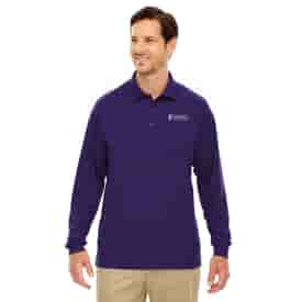 Core 365™ Long Sleeve Pique Polo Shirt – Men's