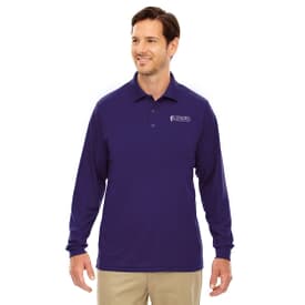 Core 365&#8482; Long Sleeve Pique Polo Shirt &#8211; Men&#39;s