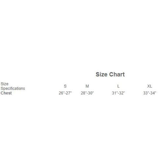 Active Life Size Chart