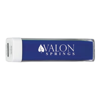 Power bank with logo