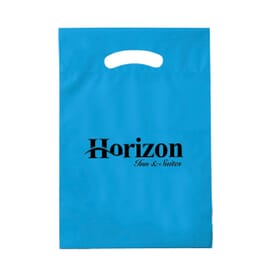 9" x 12" Plastic Bag with Fold-Over Die-Cut Handles