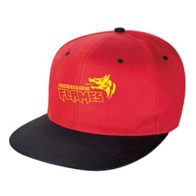 Snapback Flat-Brimmed Cap