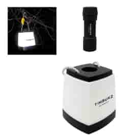 Portable 2-in-1 COB Lantern with Flashlight