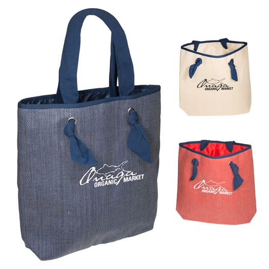 Classic Tote Bag with Canvas Handles