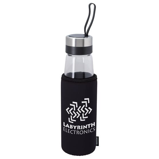 18 oz KOOZIE® Kooler Glass Bottle