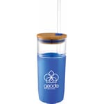 20 oz Color Pop Glass Tumbler