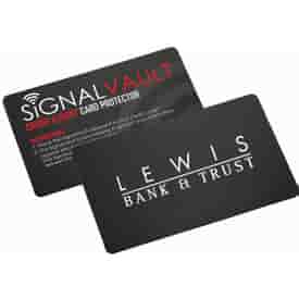 Secure Signal RFID Card