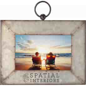 4" x 6" Galvanized Metal Picture Frame