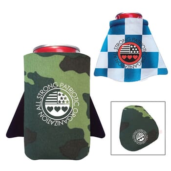 Can Cooler Hero with Cape