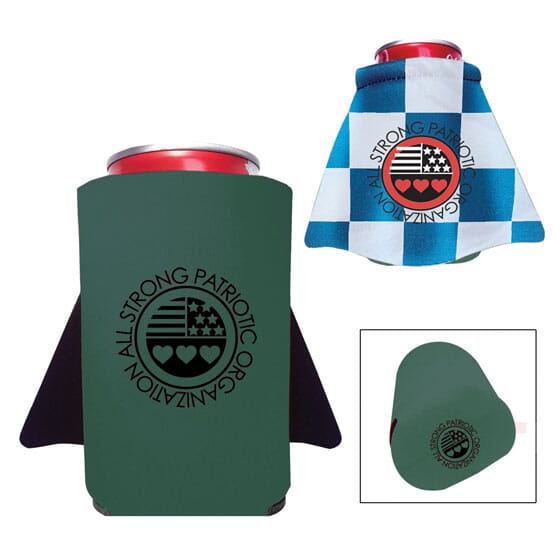 Can Cooler Hero with Cape