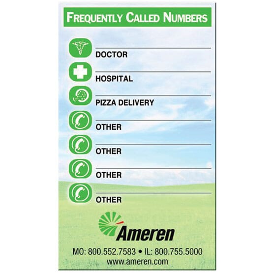 Informational Magnet â€“ 2 15/16" x 5"