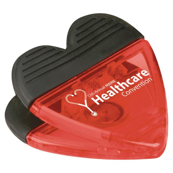 Heart Shaped Magnetic Clip 